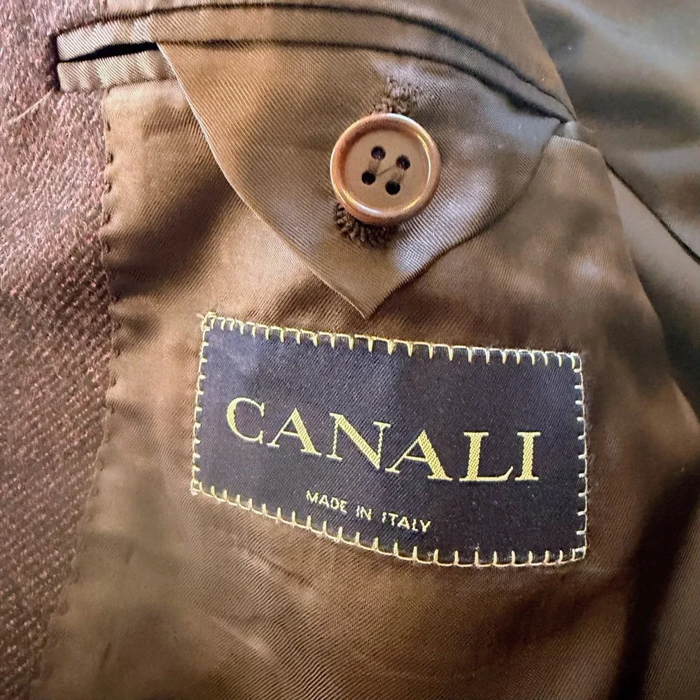 Canali shoulder from weave